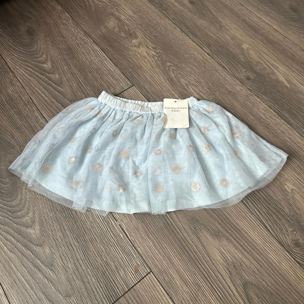 Kardashian Kids Tutu Blue Skirt